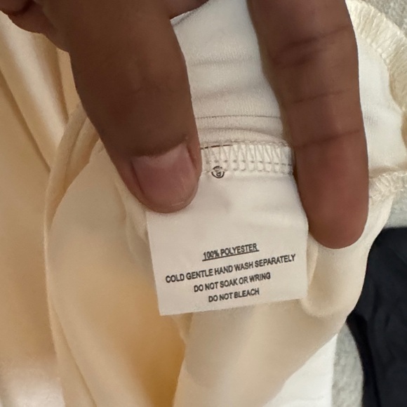 NWT SELFIE LESLIE Irena Twist Bust Short Sleeve Dress Oyster size XL-XXL - Picture 9 of 10